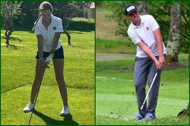 Carlota López, Juan Miró, Campeonato de España Sub 16, Federacion de Golf de la Comunidad Valenciana,