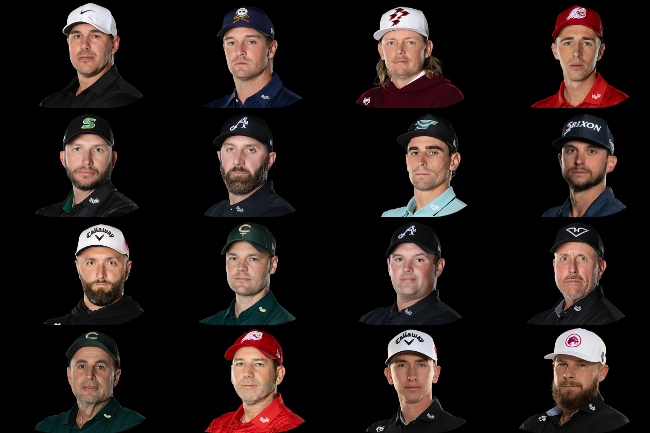 Brooks Koepka, Bryson DeChambeau, Cameron Smith, David Puig, Dean Burmester, Dustin Johnson, Joaquín Niemann, John Catlin, Jon Rahm, LIV Golf, LIV Golf League, Martin Kaymer, Patrick Reed, PGA Championship, Phil Mickelson, Quail Hollow Club, Richard Bland, Sergio García, Tom McKibbin, Tyrrell Hatton,