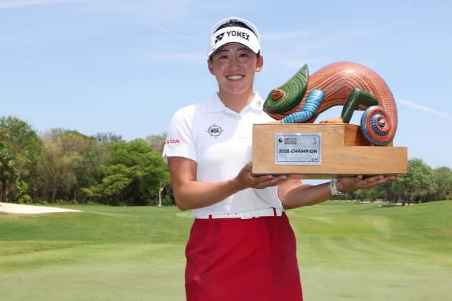 LPGA, MEXICO Riviera Maya Open 25 Winner, El Camaleon GC, Chisato Iwai,