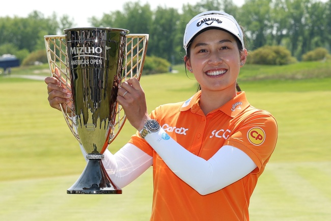 LPGA, Mizuho Americas Open 25 Winner, Liberty National, Jeeno Thitikul,