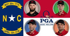 Jon Rahm, Sergio García, Eugenio Chacarra, David Puig, PGA Championship, Xander Schauffele, Copa Wanamaker, Quail Hollow Club,