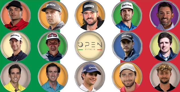 Eugenio Chacarra, Alex del Rey, Ángel Hidalgo, Nacho Elvira, Pablo Larrazábal, Jorge Campillo, Alfredo García-Heredia, Iván Cantero, Manuel Elvira, Rafa Cabrera, Gonzalo Fdez.-Castaño, Ángel Ayora, Joel Moscatel, Albert Boneta, Italian Open, DP World Tour, 
