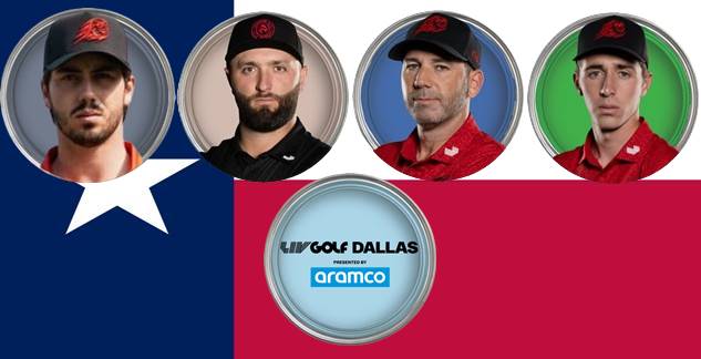 LIV Golf League, LIV Golf Dallas, Jon Rahm, Sergio García, David Puig, Josele Ballester,