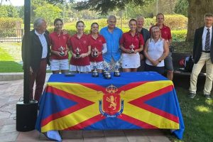 Lucía Valderrama, Rocío Caturla, Alma Betoret, Noelia Rodríguez, Escorpion, Interclubs, Federacion de Golf de la Comunidad Valenciana,