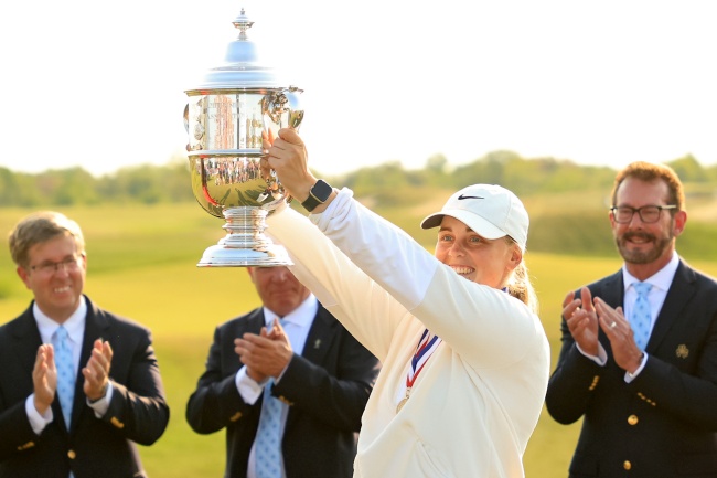 LPGA, US Womens Open 25 Winner, Erin Hills, Maja Stark,