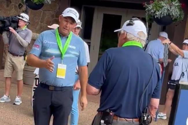 Padraig Harrington, Roger Maltbie, US Senior Open, Ronan Flood,