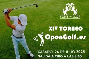 Font del Llop, Torneo OpenGolf,