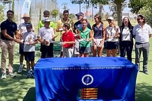 Federacion de Golf de la Comunidad Valenciana, Escuela de Golf Elche, Jim Wang Xu, Andrea Arnal,