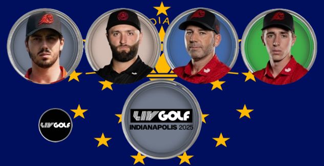 David Puig, Jon Rahm, Josele Ballester, LIV Golf, LIV Golf Indianápolis, Sergio García,