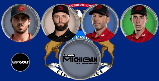 LIV Golf League, Jon Rahm, Legión XIII, LIV Golf Team Championship Michigan, Sergio García, David Puig, Josele Ballester,