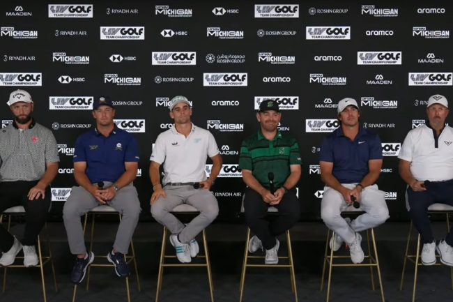 Legión XIII, Jon Rahm, Tom McKibbin, Caleb Surratt, Tyrrell Hatton, LIV Golf Team Championship Michigan,