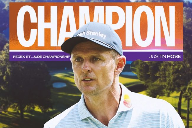 Justin Rose, JJ Spaun, FedEx St. Jude Championship, PlayOff FedEx Cup, El dinero no da la felicidad,