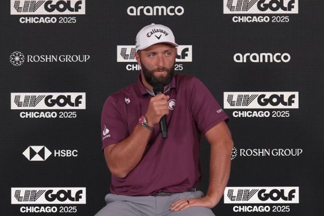 Jon Rahm, Joaquín Niemann, LIV Golf, LIV Golf Chicago,