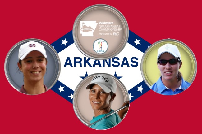 Carlota Ciganda, Azahara Muñoz, Julia López, LPGA Tour, Walmart Arkansas, 