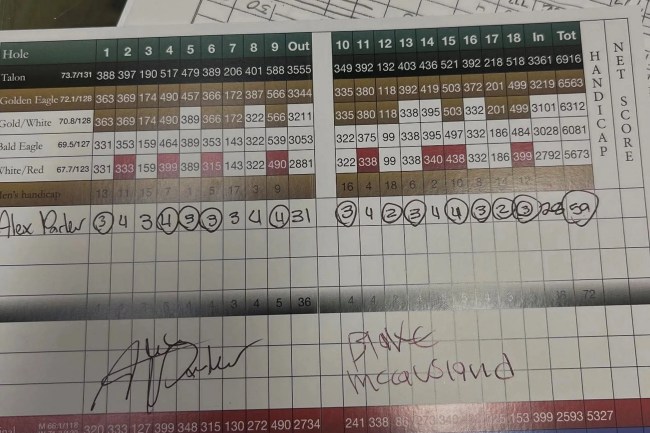 Alex Parker, 59 golpes, Mike Abate,