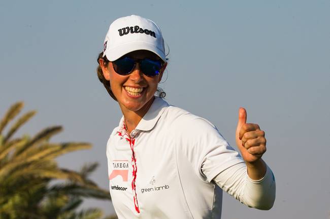 Nuria Iturrioz, El dinero no da la felicidad pero..., Anna Huang, La Sella Open, Ladies European Tour,