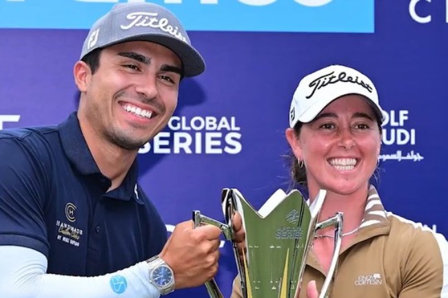 Nuria Iturrioz, PIF Global Series, Ladies European Tour, Aramco Houston Championship, Carlota Ciganda, Charley Hull,