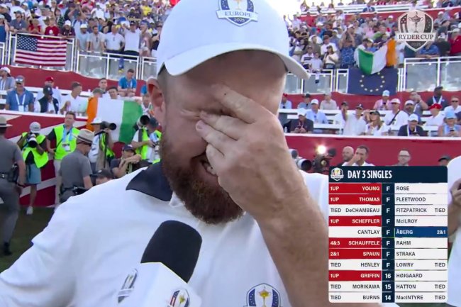 Shane Lowry, Declaraciones Shane Lowry, Ryder Cup, Ryder Cup 2025, Bethpage Black,