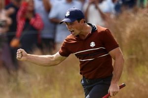 Ben Griffin, Bethpage, Bryson DeChambeau, Cameron Young, DP World Tour, JJ Spaun, Jon Rahm, Justin Rose, Justin Thomas, LIV Golf League, Ludvig Aberg, Patrick Cantlay, PGA Tour, Rasmus Hojgaard, Rory McIlroy, Ryder Cup, Sam Burns, Scottie Scheffler, Sepp Straka, Shane Lowry, Tommy Fleetwood