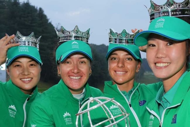 LPGA, International Crown, New Korea Country Club, Kim, Green, Kyriacou, Lee,