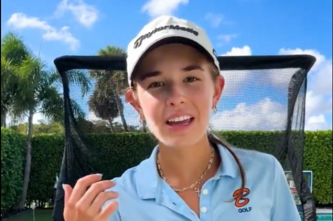 Kai Trump, Donald Trump, LPGA Tour, The ANNIKA driven, Ricki Lasky,