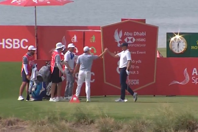 Ludvig Aberg, Abu Dhabi HSBC Golf Championship, DP World Tour, Hoyo en uno, Vídeos de Golf,