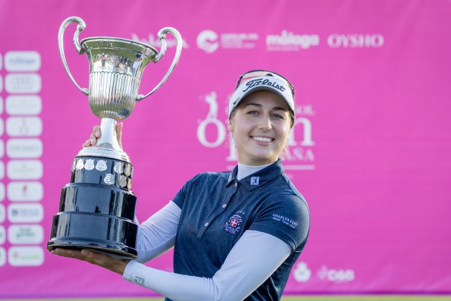 Andalucía Costa del Sol Open de España, Andalucía Costa del Sol Open de España Femenino, Andrea Revuelta, Azahara Muñoz, Carlota Ciganda, Ladies European Tour, Mimi Rhodes, Nastasia Nadaud, Open de España Femenino, Shannon Tan, Trichat Cheenglab,