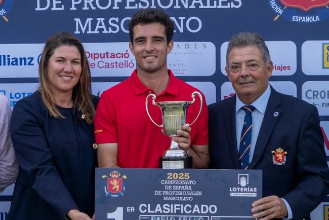 Josele Ballester, Pablo Ereño, Campeonato de España de Profesionales Masculino, Javier Sainz, Borja Virto, Mediterráneo Golf, RFEG,