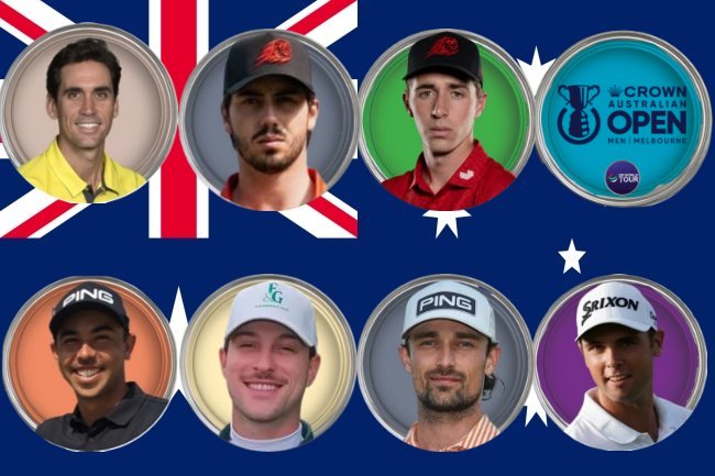 Adri Arnaus, Australian Open, David Puig, DP World Tour, Josele Ballester, Quim Vidal, Rafa Cabrera, Rocco Repetto, Sebas García,