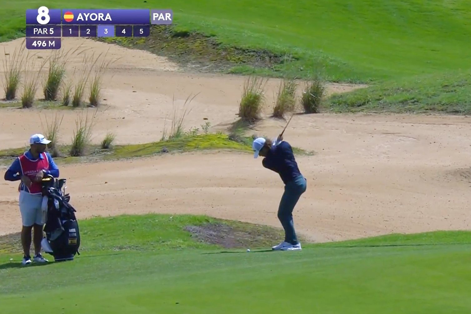 AfrAsia Bank Mauritius Open, Ángel Ayora, DP World Tour, Vídeos de Golf,