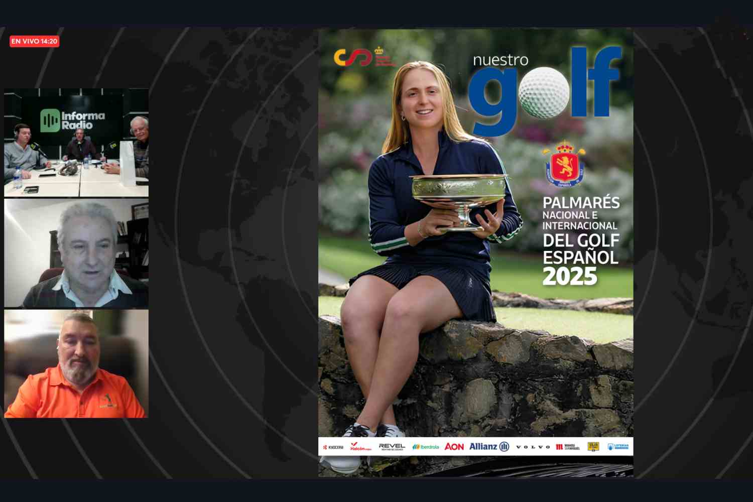 Fernando Molina, Jesús Ruiz, La Gaceta del Golf, Laureano Suárez, Mariano Calabuig, Pepe Martínez