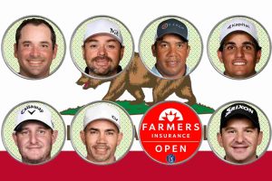 Alejandro Tosti, Brooks Koepka, Camilo Villegas, Emiliano Grillo, Emilio González, Farmers Insurance Open, Jhonattan Vegas, Marcelo Rozo, PGA Tour, Rafa Campos