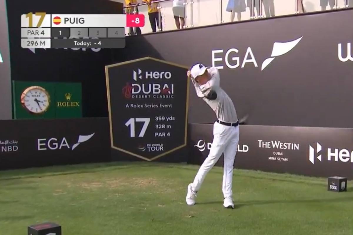 David Puig, Vídeos de Golf, DP World Tour, Dubai Desert Classic, 