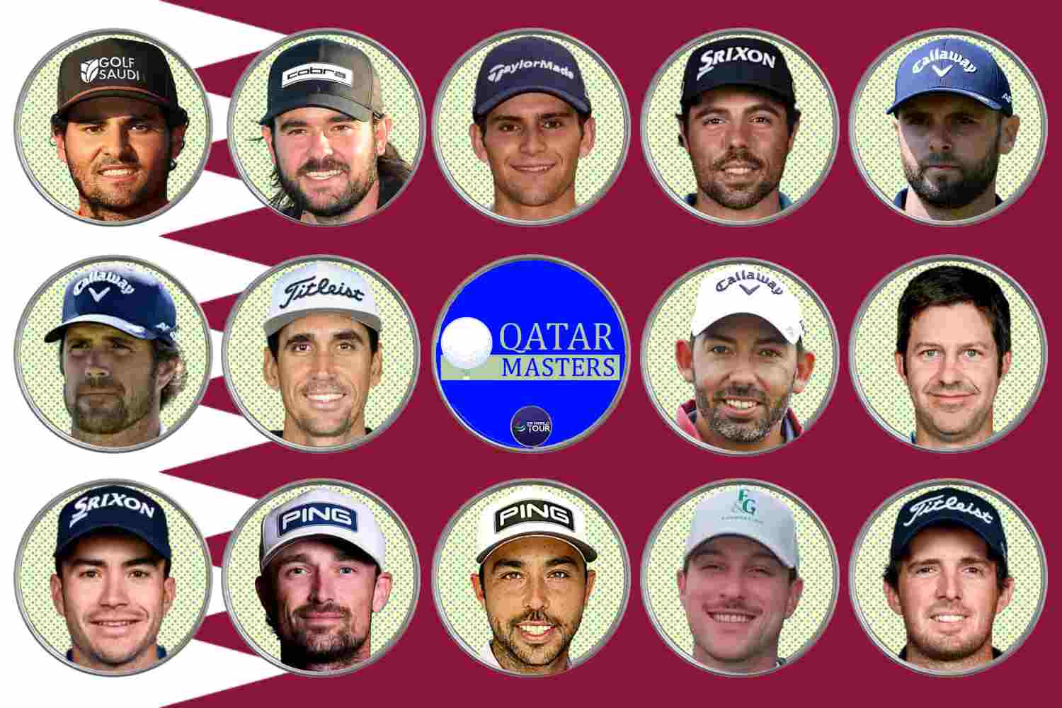 Alex del Rey, Ángel Ayora, Ángel Hidalgo, DP World Tour, Eugenio Chacarra, Iván Cantero, Jorge Campillo, Manuel Elvira, Nacho Elvira, Pablo Larrazábal, Qatar Masters, Quim Vidal, Rafa Cabrera, Rocco Repetto, Sebas García,