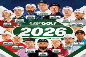 Equipos LIV Golf, Jon Rahm, Sergio García, Josele Ballester, Luis Masaveu, David Puig,