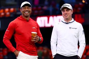 Tiger Woods, Justin Thomas, TGL,