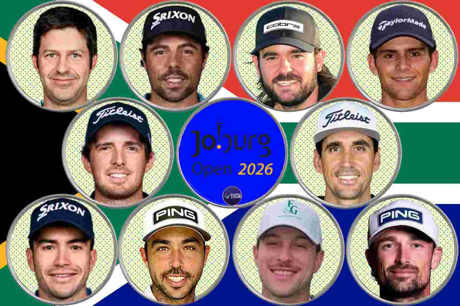Alex del Rey, Ángel Ayora, Ángel Hidalgo, DP World Tour, Iván Cantero, Joburg Open, Jorge Campillo, Manuel Elvira, Quim Vidal, Rafa Cabrera, Rocco Repetto, Sebas García,