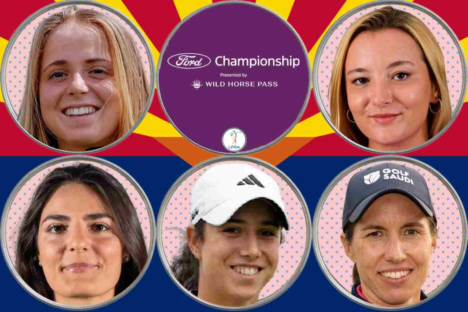 Carla Bernat, Carla Tejedo, Carlota Ciganda, Carolina López-Chacarra, Ford Championship, Julia López, LPGA Tour,