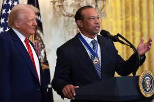 Donald Trump, Tiger Woods, Masters de Augusta,