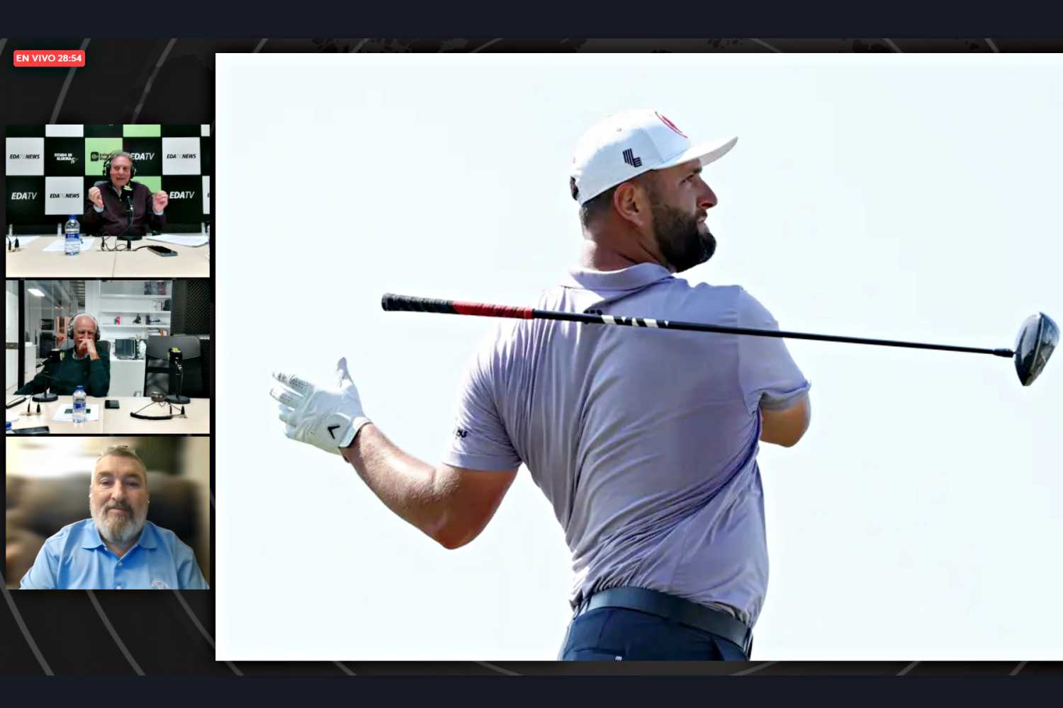 Fernando Molina, Jesús Ruiz, La Gaceta del Golf, Laureano Suárez, Mariano Calabuig, Pepe Martínez