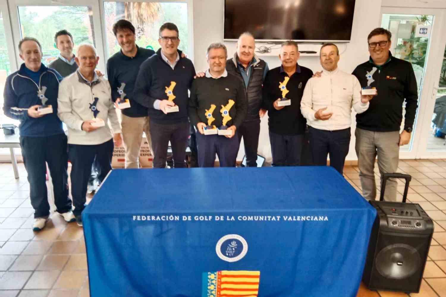 Open Senior CV, Golf Senior, FGCV, Federacion de Golf de la Comunidad Valenciana, Juan Pintor, José María Buendía, Mediterráneo Golf,