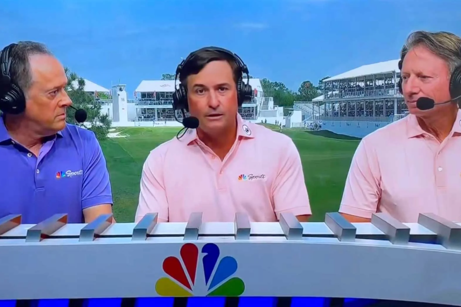 Accidente Tiger Woods, Tiger Woods, Kevin Kisner, Brad Faxon, Brandel Chamblee,