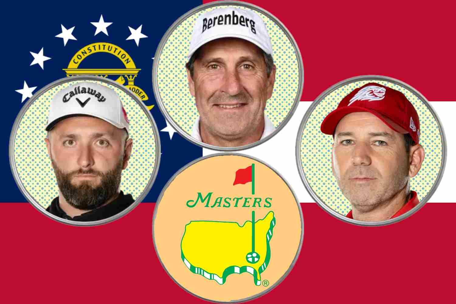 Augusta National, Jon Rahm, José María Olazábal, Masters de Augusta, Sergio García