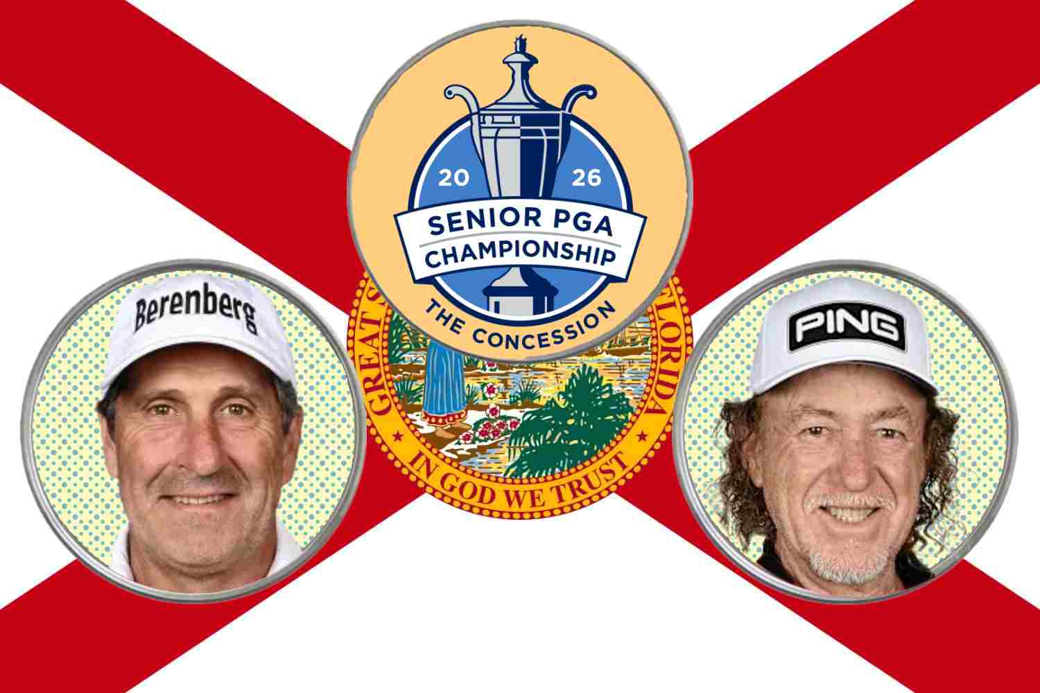 Champions Tour, José María Olazábal, Legends Tour, Miguel Ángel Jiménez, PGA of América, Senior PGA Championship,