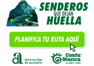 Turismo Costa Blanca, Senderos Costa Blanca,