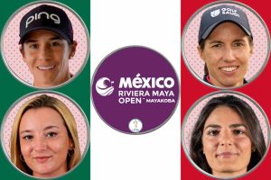 Azahara Muñoz, Carla Tejedo, Carlota Ciganda, Carolina López-Chacarra, LPGA Tour, México Riviera Maya Open,