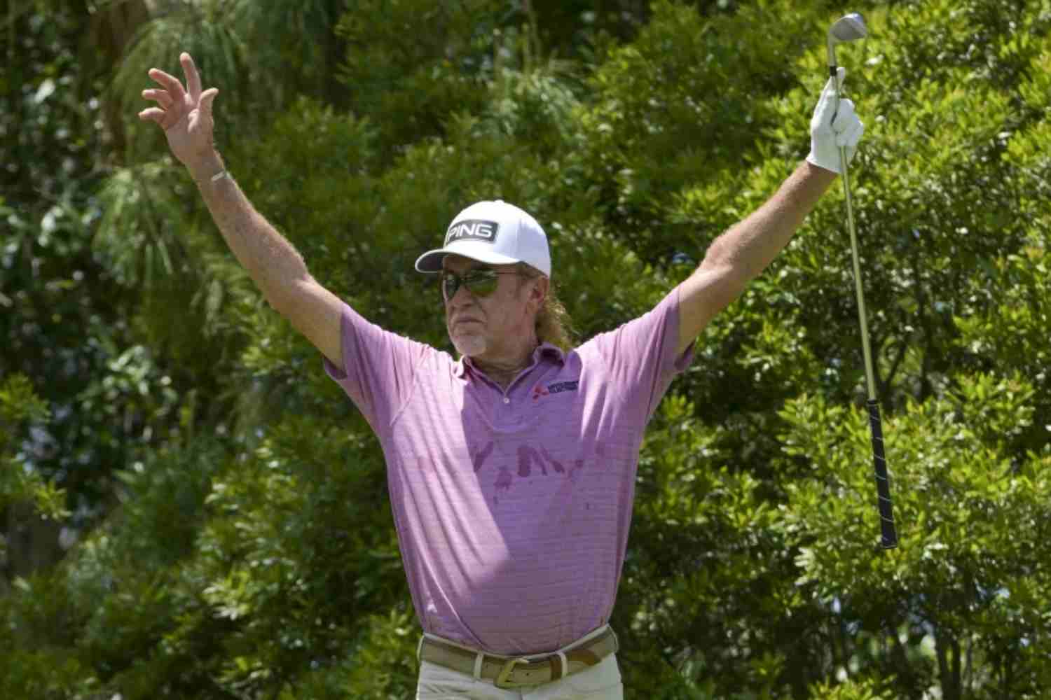 Miguel Ángel Jiménez, Miguel Ángel Jiménez Hoyo en Uno, Senior PGA Championship, Hoyo en uno, 