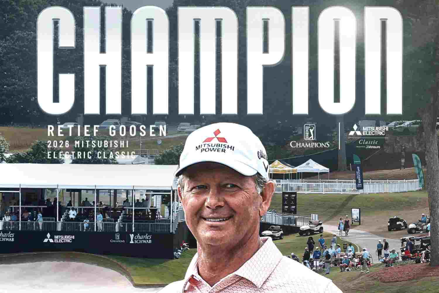 Retief Goosen, Mitsubishi Electric Classic, Miguel Ángel Jiménez, José María Olazábal, Stephen Ames, 