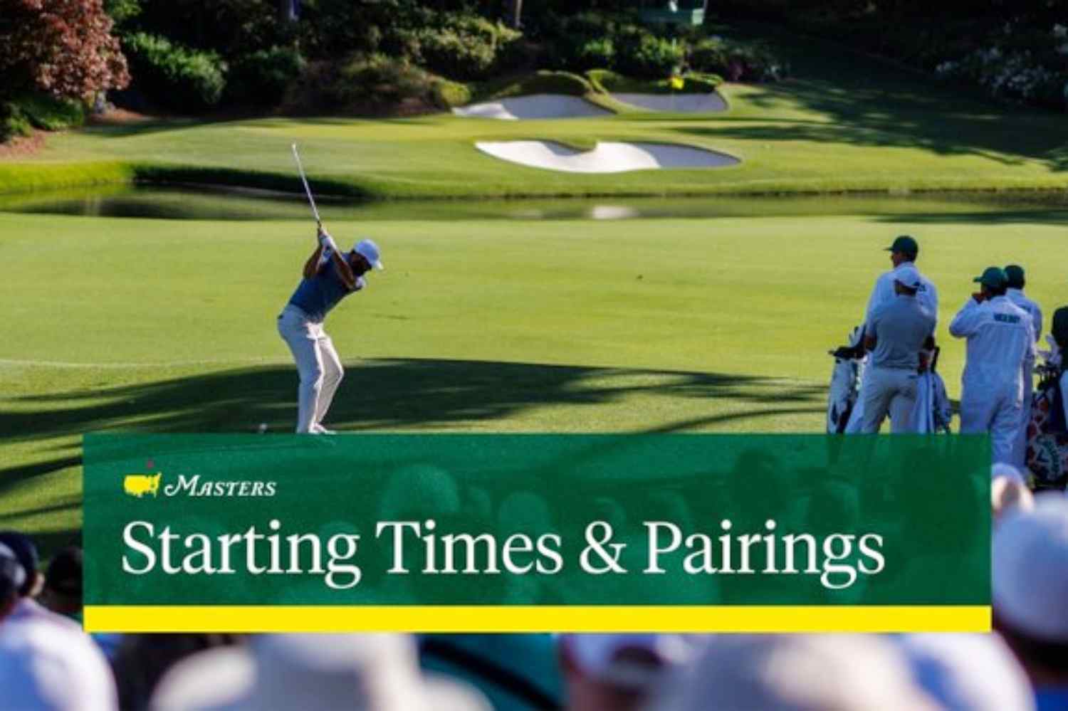 Jon Rahm, Sergio García, Horarios Masters, Rory McIlroy,