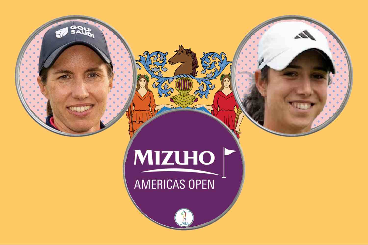 Mizuho Americas Open, LPGA Tour, Julia López, Carlota Ciganda,